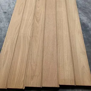 YKS Affordable Price Exterior Decoration Iroko Decking Outdoor Solid Hardwood Flooring Natural Color Teak Wood Cumaru