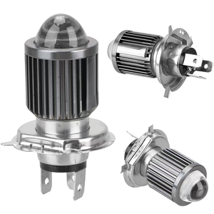 <span class=keywords><strong>Adebayor</strong></span> Accessoires Moto Scooter Voiture Phares Antibrouillard LED BA20D H4 3000K 6000K 12V-24V Garantie 0,5 An - Product Image 1