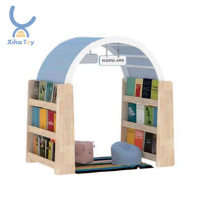 XIHA Comfortable Preschool Library Furniture Classroom Reading Center <strong>Table</strong> and Chairs Set Perfect for Daycare Reading Corners - Product Image 2