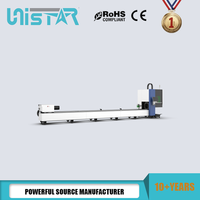 UNISTAR High-Accuracy3000W 6000W 12KW CNC Fiber Laser Tube Cutting Machine with Bevel Capability