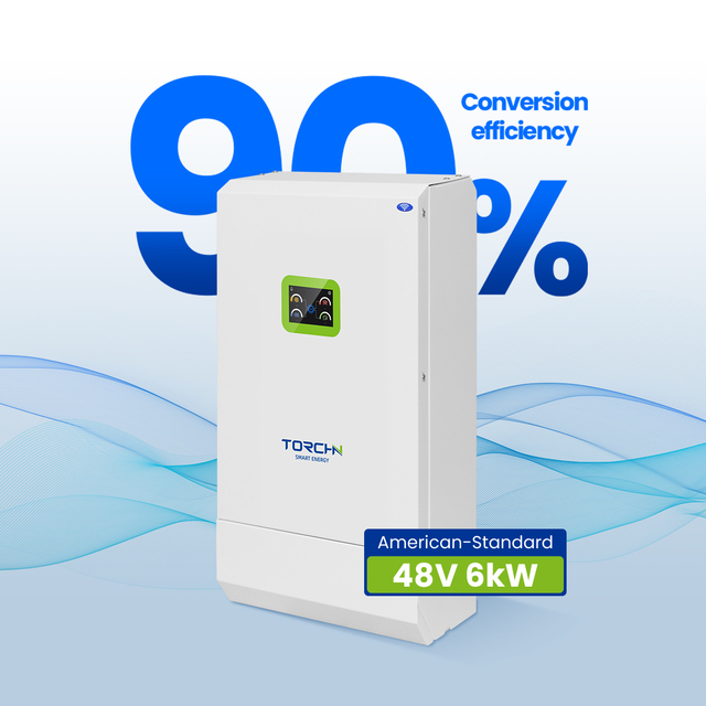 48V 6KW Hybrid Inverter Solar Inverter Power Charger System Single Phase Inverter Solar