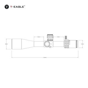 Cannocchiale T-eagle Optics VP 6-24x50 FFP per Caccia Tattica con Zero Stop HD, Ottica per Sport all'Aperto, Completamente Multistrato, Lunga Gittata, Reticolo Inciso - Product Image 5
