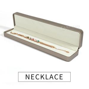 Wholesale High End Pu Jewelry <b>Box</b> <b>Champagne</b> Gold Velvet Lined <b>Box</b> Customizable For High End Jewelry Brands - Product Image 5