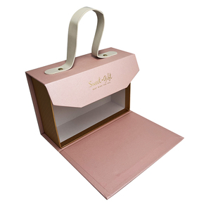 Good Quality Handbag Packaging Box Rectangular Candy Box <strong>Suitcase</strong> <strong>Cardboard</strong> Box - Product Image 4