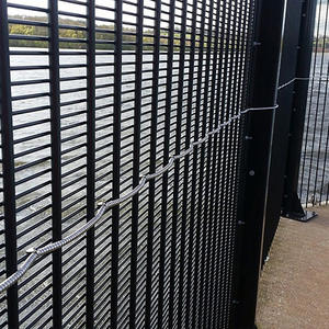 Système de clôture de sécurité en acier 8 pieds Facile à assembler Conception anti-escalade MOQ flexible 358 pour les projets de <span class=keywords><strong>petite</strong></span> et grande envergure - Product Image 5