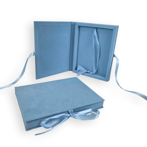 Элегантные подарочные коробки-книги из бархата с магнитной застежкой, экологичные, из переработанных материалов, для элитных подарков и ювелирных изделий - Product Image 3