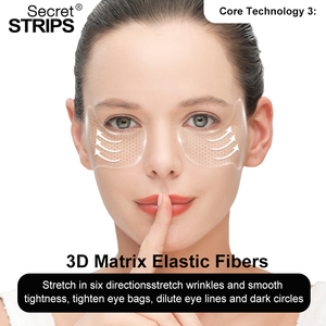 Pro mince Silicone Gel masque pour les yeux Eco clair hyaluronique peau rajeunissant éclaircissant approvisionnement en gros collagène clair cernes - Product Image 3