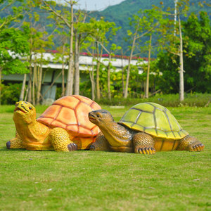Simulation Animal Tortue Ornement Cour Jardin Tortue Modèle Sculpture Jardin Extérieur Paysage Parc Paysage Aquatique Décoration - Product Image 3