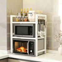 Étagère de rangement épaissie pour micro-ondes domestique, nouveau rangement de comptoir de cuisine pour cuiseur à riz et four