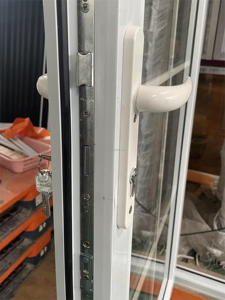 A PRUEBA DE HURACANES Exterior pvc <span class=keywords><strong>puertas</strong></span> delanteras precio upvc vinilo abatible puerta diseño - Product Image 6