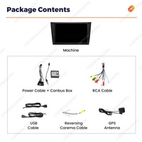 MEKEDE-Lecteur de voiture multimédia, Dvd, GPS, pour VW Golf 6 2008-2013, navigation, stéréo, DVR, USB, caméra 4LED