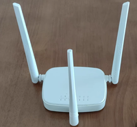 Routeur WiFi N318 en gros 300 Mbps 2,4 GHz avec 3 antennes à gain élevé 5 dBi, micrologiciel anglais, prêt à être expédié, routeur d'occasion