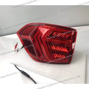 Feux arrière de pièces automobiles pour <span class=keywords><strong>Ecosport</strong></span> 2013-2018 ABS <span class=keywords><strong>rouge</strong></span> clignotant frein marche arrière LED feux arrière pour <span class=keywords><strong>Ecosport</strong></span> - Product Image 2