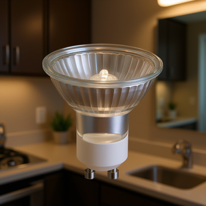 Bombilla Halógena GU10 MR16 2800K 50W Luz Blanca Cálida Regulable para Luminarias - Product Image 2