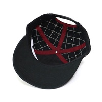 Gorras Personalizadas de Perfil Bajo con 5 Paneles Bordados a Rayas, Logotipo Personalizado, Visera Ligeramente Curvada, Gorras Vintage con Cierre a Presión para Hombre, Fabricante
