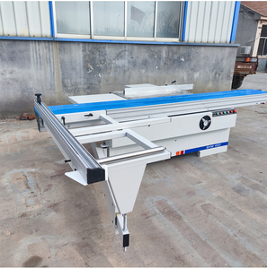 Sierra de mesa deslizante de alta configuración con elevación de 5.5kw + 1.1kw, 2800mm, 3200mm, 3800mm - Product Image 1