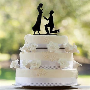 <span class=keywords><strong>Torta</strong></span> in acrilico Topper eventi decorazione festa di nozze con tema di san valentino <span class=keywords><strong>torta</strong></span> di nozze decorazioni forniture - Product Image 4