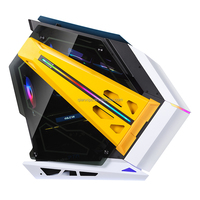 Boîte d'ordinateur avancée Boîtier Atx Panneaux en plastique Étui de bureau OEM ODM Étui de jeu à structure de forme spéciale