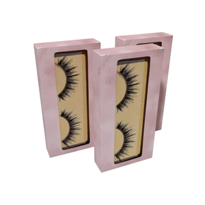 自社ブランドセグメントまつ毛カスタムプレカットDiyラッシュクラスター事前マッピングセグメントクラスター偽まつげ紙パッケージボックス - Product Image 2