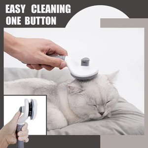 Peine Metálico para Mascotas, Herramienta de Aseo para Perros y Gatos, Eliminación de Pelo de Perro y Gato - Product Image 2