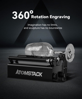 Nouveau module de gravure rotatif R3 Pro pour graveur à rouleaux, gravure à 360°, largeur réglable sur 8 niveaux pour objets cylindriques et bouteilles de vin