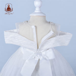 Baby grossisti Fashion Princess, elegante senza maniche 0-2 anni White Party Evening Girls Dresses 2023/ - Product Image 3