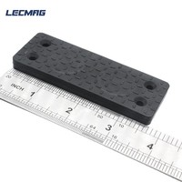 Support magnétique dissimulé en caoutchouc anti-rayures pour chargeurs de fusil, pour véhicule, camion, voiture, mur et bureau