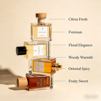 Pabrik Sumber Parfum Cair Multi-Aroma Kustom Buah/Kayu/Pedas Aroma Tahan Lama Kualitas Stabil untuk Ekspor