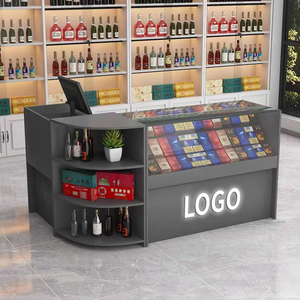 Comptoir de magasin de fumée Hongzhan vitrine <span class=keywords><strong>verre</strong></span> affichage tabac réception pour vitrine affichage - Product Image 2