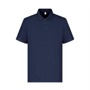 <b>Polo</b> Shirt Short Sleeve Solid Color Cotton Daily Wear Work Uniform Corporate Culture Apparel - Product Image 4