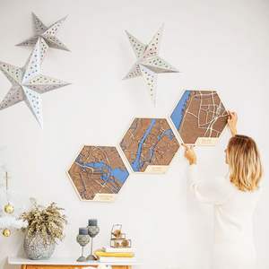 El Mejor Regalo <span class=keywords><strong>de</strong></span> Inauguración <span class=keywords><strong>de</strong></span> Casa o Cumpleaños, Exclusivo Mapa <span class=keywords><strong>de</strong></span> Calles <span class=keywords><strong>de</strong></span> la Ciudad en <span class=keywords><strong>Madera</strong></span> 3D <span class=keywords><strong>de</strong></span> <span class=keywords><strong>Barcelona</strong></span>, Adorno Decorativo para el Hogar, Decoración <span class=keywords><strong>de</strong></span> Pared 3D - Product Image 3