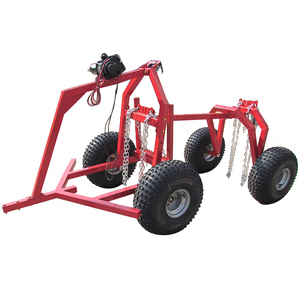 <span class=keywords><strong>Remolque</strong></span> para Tractor con Grúa para Transporte de Troncos, Equipo <span class=keywords><strong>Agrícola</strong></span> para Tractor - Product Image 2