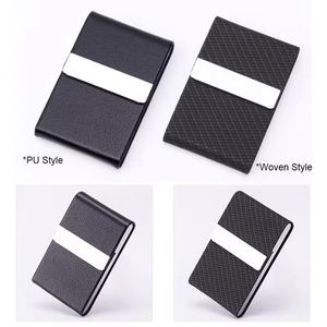 Estuche de Negocios Personalizado de Cuero PU, Tarjetero Delgado de Metal con Cierre Magnético - Product Image 6
