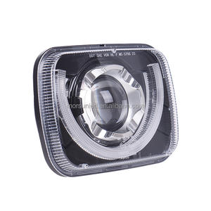 Fanale quadrato 5x7 pollici per <span class=keywords><strong>Jeep</strong></span> Comanche MJ 1986-Accessori 1992 luci a led per 1984 <span class=keywords><strong>Jeep</strong></span> Wagoneer-1991 - Product Image 3