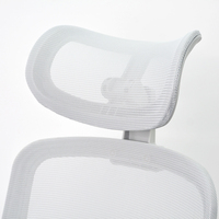 Chaise de bureau ergonomique en maille avec design moderne, pivotante et inclinable, idéale pour travailler sur ordinateur