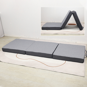 Natural High Density Foam Triple Fold <b>Mattress</b> Inflatable Bed Air Soft and Comfortable for Hotel Home Office SN-MS1128 <b>Mattress</b> - Product Image 4