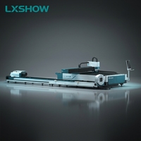 Machine de découpe laser à fibre intégrée haute précision LX3015FCT pour tôles, plaques et tubes métalliques, machine de découpe d'aluminium