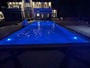 Verfeinerte 1-1/2 Zoll 6FT Pentair Globrite Microbrite Pool- und Spa-Leuchte Jandy Ersatz Farbwechselnde LED-Schwimmbadbeleuchtung - Product Image 6