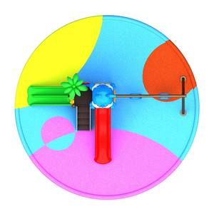 Happy Theme China Proveedor Niños Columpio y tobogán Equipo de juego de <span class=keywords><strong>segunda</strong></span> <span class=keywords><strong>mano</strong></span> Tobogán <span class=keywords><strong>interior</strong></span> Parque infantil al aire libre - Product Image 2