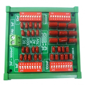 DNC3D05 ตัวดีบักเกอร์พัฒนาพลังงาน DC-DC 1uF ถึง 9999uF โมดูลตัวเก็บประจุแบบอิเล็กโทรไลต์ปรับค่าได้แบบตั้งโปรแกรมได้ Step-1uF - Product Image 1