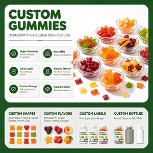 Caramelle Gommose Multivitaminiche per Bambini dai <span class=keywords><strong>2</strong></span> Anni in Su, Supporto Immunitario, Senza Glutine, Produzione OEM con Etichetta Privata - Product Image 6