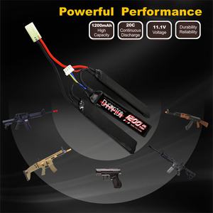 <span class=keywords><strong>CHAMPION</strong></span> 1200mAh 1300mAh 25C 50C 3S 11,1 V Batería recargable pequeña Venta caliente Alta calidad Mejor <span class=keywords><strong>precio</strong></span> Lipo Pack para BB Airsoft - Product Image 2