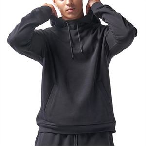 Sweats à capuche pour hommes, poids lourd, de haute qualité, unis, à enfiler, 280 g/m², en molleton français, grande taille, sweats à capuche et sweat-shirts pour hommes - Product Image 1