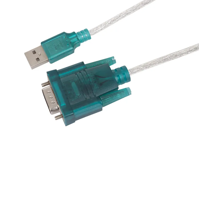 Harga pabrik kecepatan tinggi kabel data usb ke rs232 serial db9 adapter converter