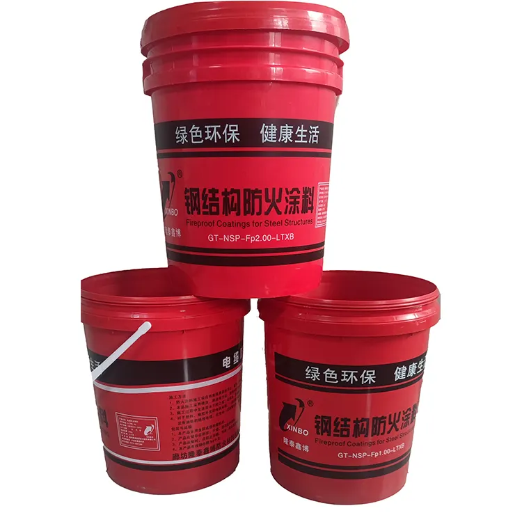 China Manufacturer Chemical Fire Retardant Coating Fireproof Paint For Outdoor Non-expansion Steel Structure
