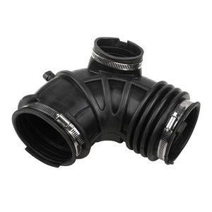 Manguera de entrada de aire 696-077 25147210 para BMW de goma con abrazadera, pieza de repuesto - Product Image 1