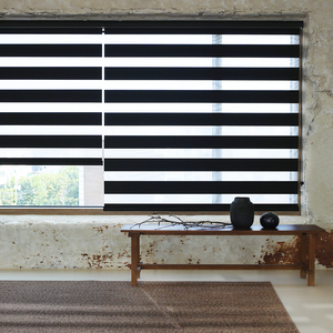 Persianas Enrollables Zebra Blackout Buckingham Personalizadas, Automáticas, Motorizadas, Estilo Coreano, Cortinas Enrollables Modernas - Product Image 5