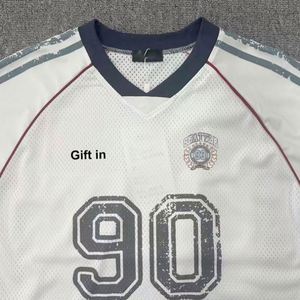 Maillot de rugby unisexe personnalisé, respirant et durable, style streetwear américain, pour entraînement de football américain - Product Image 3