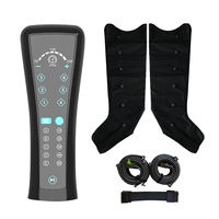 Bottes de compression d'air rechargeables professionnelles, chauffantes, physiothérapie, six modes, trois forces pour la récupération sportive, massage