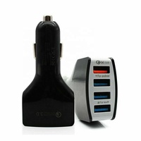 Xiaomi — chargeur rapide avec 4 ports USB, certifié Qualcomm, QC3.0, nouveau, noir